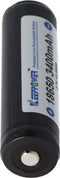 Keeppower 18650 Li-ion batterij met 3400 mAh, 3,6 V - 3,7 V Li-ion batterij beschermd met PCB 1 stuk