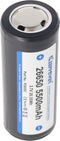 Keeppower 26650 Li-Ion batterij 5500 mAh, 3,6 V - 3,7 V 69,9 x 26,5 mm PCB-beschermd