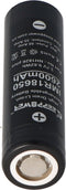 Keeppower IMR18650 Plus 2600 mAh 3,6 V - 3,7 V Li-ionbatterij (US18650VTC5A) min. 2500 mAh typ. 2600 MAh maximale stroomtoevoer van 35 A (platte bovenkant) inclusief batterijbeschermingsdoos