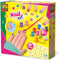 SES - Nail art - nagels lakken - 12 kleuren nagellak - 99 nagelstickers - inclusief penseel en sponsje - knutselen meisjes