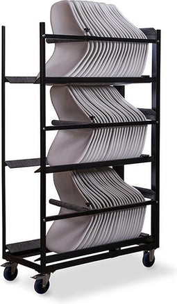 Keeve zitting Trolley, voor 60 zittingen, 53,5x120,5x195cm (LxBxH), T92010