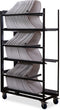 Keeve zitting Trolley, voor 60 zittingen, 53,5x120,5x195cm (LxBxH), T92010