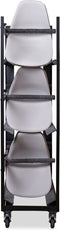 Keeve zitting Trolley, voor 60 zittingen, 53,5x120,5x195cm (LxBxH), T92010