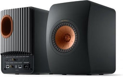KEF LS50 Wireless 2 Boekenplank speaker Carbon Black (per paar)