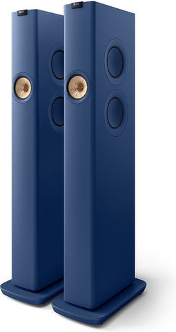 KEF LS60 Wireless vloerstaande speakers - Royal blauw