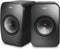 KEF LSX Wireless Stereo Speakers - Zwart ( prijs per set )