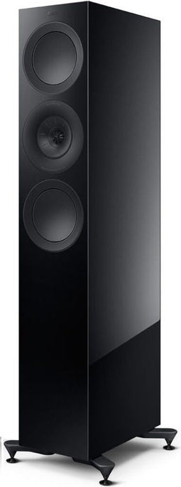 KEF R7 meta vloerstaande luidspreker - titanium hoogglans