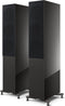 KEF R7 meta vloerstaande luidspreker - zwart hoogglans
