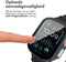 imoshion Screenprotector - Geschikt voor Apple Watch Ultra / Ultra 2 - 49mm - Full Cover Hard Case / Beschermend Hoesje - Donkerblauw