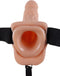 Pipedream - Fetish Fantasy - Hollow Strap-On with Balls - 9 Inch - Skin