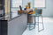 Feel Home - Barstoel - Lucca - Olijfgroen