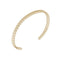 Melano Jessica wave - Armband - Roségoudkleurig - Maat Large