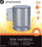 Smartwares 10.030.77 - Wandlamp Solar - 0,5 W - 35 Lumen - RVS - IP44
