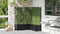 vidaXL - Tuinplanter - met - Trellis - 5 - stuks - Zwart - 120x120x143 - cm