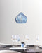 KEILA - Hanglamp - Blauw - Glas