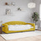 vidaXL - Slaapbank - 90x200 - cm - fluweel - geel