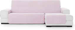 Hoes voor chaise longue met korte armleuning rechts Eysa MONTBLANC Roze 100 x 110 x 240 cm