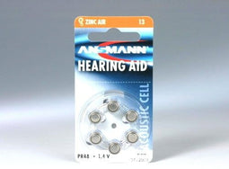 Ansmann Blister 6 X Zinc - Air battery PR 13 - 1.4 V (6 stuks)
