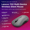 Lenovo GY51S61898 - Muis - 4000 dpi - Grijs