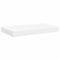 vidaXL - Wandschappen - zwevend - 40x23,5x3,8 cm - MDF - wit (2 stuks)