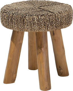 KELSEY - Bijzettafel - Lichte houtkleur - Teakhout