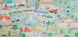 KEMER - Kindervloerkleed - Multicolor - 80 x 150 cm - Polyester