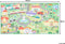 KEMER - Kindervloerkleed - Multicolor - 80 x 150 cm - Polyester