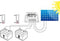 Kemo Dual M174 Laadregelaar voor zonne-energie Serie 12 V 16 A