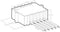 Kemo M032N Mono-versterker Module 6 V/DC, 9 V/DC, 12 V/DC, 16 V/DC 12 W 4 Ω