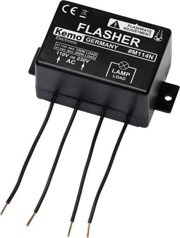 Kemo M114N Knipperlicht Module 110 V/AC, 230 V/AC