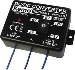 Kemo Spanningsomvormer Module Ingangsspanning (bereik): 6 - 28 V/DC Uitgangsspanning (bereik): 3 - 15 V/DC 1.5 A