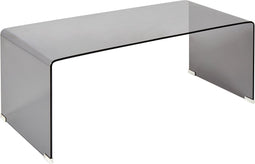 KENDALL - Salontafel - Zwart - Veiligheidsglas