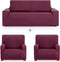 Sofa hoes set Eysa ULISES Bordeaux 3 Onderdelen