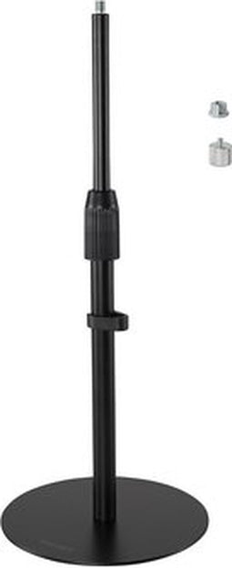 Kensington A1010 Telescopisch Bureausteun/Standaard voor o.a. Ringlamp, Webcam, Microfoon - Verstelbare Webcam Houder - Zwart