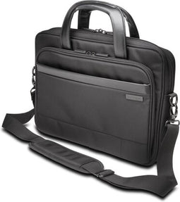 Kensington Contour 2.0 Executive Laptop Shoudertas - Geschikt Voor 14 Inch Laptop - Polyester - Duurzaam, Waterafstotend Materiaal - Ergonomisch - Zwart - 1 Stuk