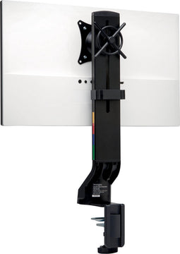 Kensington SmartFit® Ruimtebesparende Enkele Monitorarm - Tot 32" Monitor - Zwart