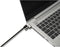 Kensington Universele 3-in-1 Laptopslot met Sleutel - Anti-diefstalsysteem - Kabel van 1,8 Meter - Zwart