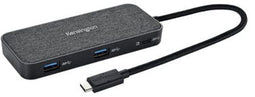 Kensington USB-C Single 4K Portable Docking Station - Met 3 USB-Poorten - 100W - Zwart