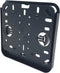 Kentekenplaathouder Scooter / Brommer ZWART ABS voor kentekenplaat 145x125mm NEDERLAND