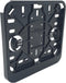 Kentekenplaathouder Scooter / Brommer ZWART ABS voor kentekenplaat 145x125mm NEDERLAND