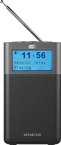 Kenwood CR-M10DAB - Compacte DAB+ radio - Antraciet