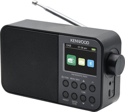 Kenwood CR-M30DAB DAB+ Radio - Interne accu - Zwart