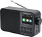 Kenwood CR-M30DAB DAB+ Radio - Interne accu - Zwart