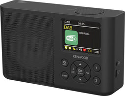 Kenwood CR-M33DAB DAB+ Radio - Interne accu - Zwart