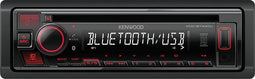 Kenwood KDC-BT440U Radio-CD speler - Bluetooth - Rood