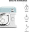 Kenwood kMix keukenmachine KMX754PB - Pastel blauw