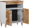 vidaXL - Dressoir - 60x33,5x75 - cm - massief - mangohout