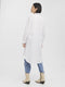 Vero Moda VMELLA L/S LONG SHIRT - Dames Blouse met Kraag en Knoopsluiting - Maat L