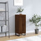 vidaXL - Dressoir - 34,5x34x90 - cm - bewerkt - hout - bruin - eikenkleur
