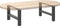 vidaXL - Salontafelpoten - 2 - st - 70x(30-31) - cm - staal - antracietkleurig